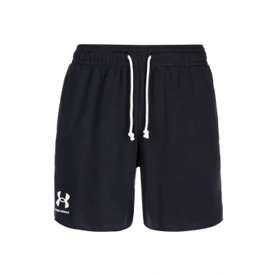 Abbildung von Under Armour Rival Terry Kurze Sporthose Black onyx white, Herren, Größe: XXL, white