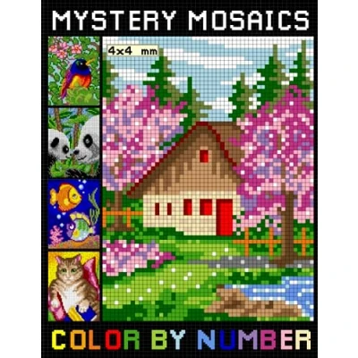 Abbildung von Mystery Mosaics Color By Number: Pixel Art Coloring Book For Adults Quest Challenges to Complete (Mosaic Numbers)