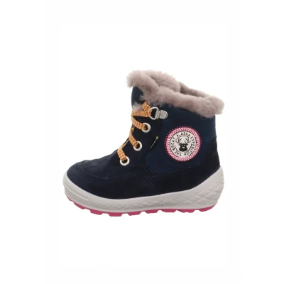 Abbildung von Superfit Lauflernschuh für Kinder, Größe: 24, Blau pink Schuhe