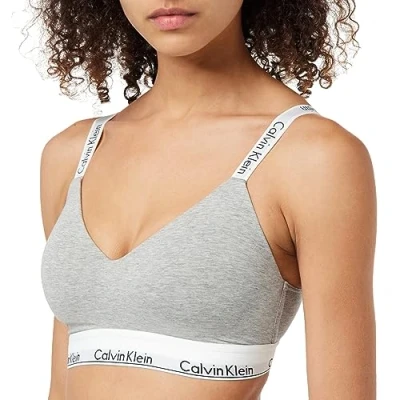 Abbildung von Calvin Klein Underwear Modern LIFT Bustier, Damen, Größe: Large, Grey
