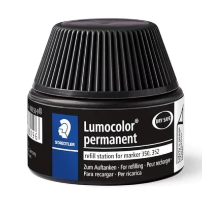 Abbildung von STAEDTLER 488 50 Lumocolor permanent marker Nachfüllstation schwarz für 350/352,