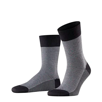 Abbildung von Falke Sensitive Socken, Herren, Größe: 43/44, Black