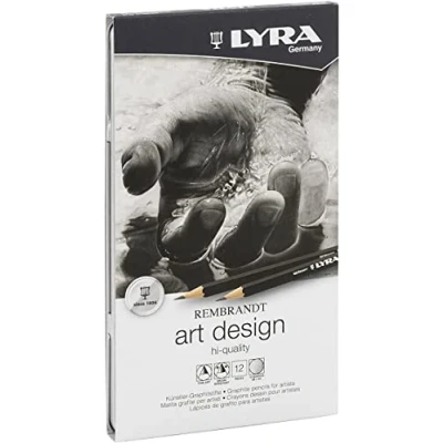 Abbildung von LYRA 1111120 Art Design 669 Metalletui M12 mit 12 Bleistifte