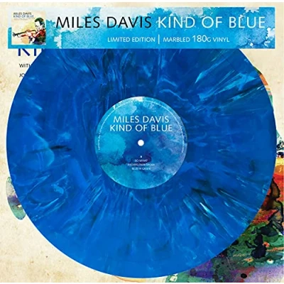 Abbildung von Miles Davis Kind Of Blue Limitiert 180gr. marbled [ Limited Edition / Farbiges Vinyl 180g Vinyl] [Vinyl LP]