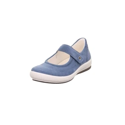 Abbildung von Legero Riemchenballerina, Damen, Größe: 37, Blau Schuhe
