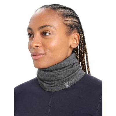 Abbildung von Icebreaker Merino Flexi Chute Schlauchschal Dark GREY, Größe: One Size, grey