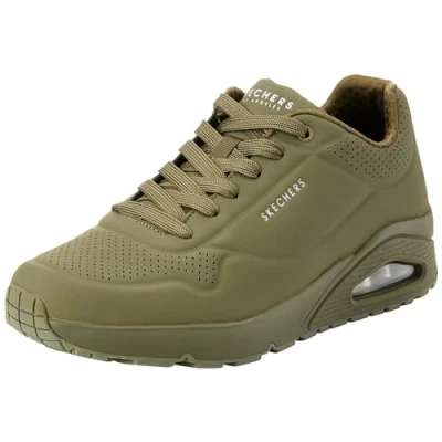 Abbildung von Skechers Sport UNO Sneaker low, Herren, Größe: 39, Olive durabuck mesh Schuhe