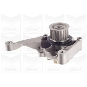 Abbildung von GRAF PA1108 Wasserpumpe 22 mit Dichtring, ohne Deckel mechanisch Messing 54,6 für Zahnriementrieb JEEP: Cherokee III