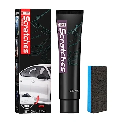 Abbildung von WAWJ® Autokratzerentferner, Car Scratch Removal Kit, Kratzerentferner Autopolitur Kratzer Entferner für Lackpflege, Detailing Kratzerreparatur, Autoreinigung (100ml)