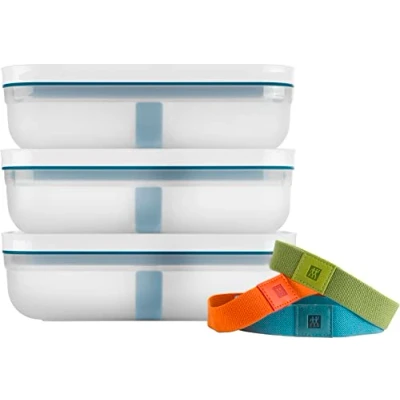 Abbildung von ZWILLING Fresh &amp; Save Vakuum Lunchboxenset, Größe L, 3tlg, Kunststoff, La Mer
