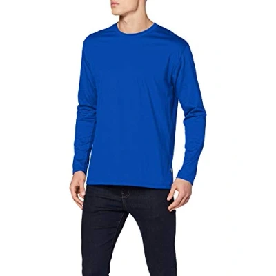 Abbildung von Trigema Herren Langarmshirt aus 100% Baumwolle