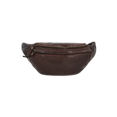 Abbildung von Gusti Leder Spencer Gürteltasche Dunkelbraun rindsleder, Damen, Größe: One Size, rindsleder