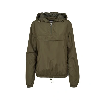 Abbildung von Urban Classics Basic Windbreaker, Damen, Größe: 4XL, Dark olive
