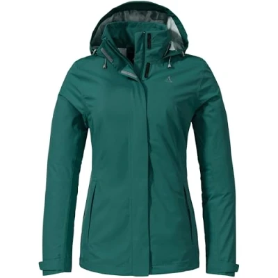 Abbildung von Schöffel Damen Jacket Gmund L Regen, Teal, 34 EU