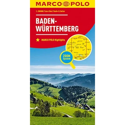 Abbildung von MARCO POLO Regionalkarte Deutschland 11 Baden Württemberg 1:200.000: Wegenkaart Schaal 1 : 200.000