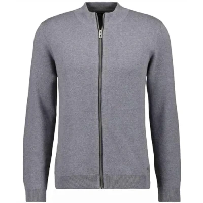 Abbildung von RAGMAN Herren Cardigan mit feiner Struktur (DE/NL/SE/PL, Alphanumerisch, 3XL, Regular, Mittelgrau 015)