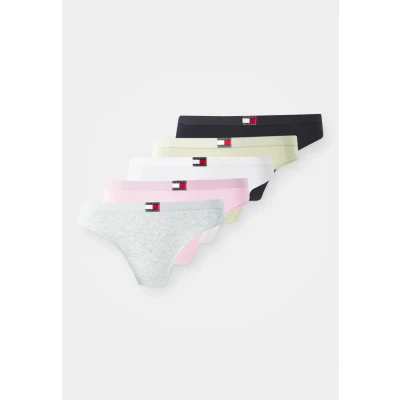 Abbildung von Tommy Hilfiger Underwear Tanga »5 PACK FLAG THONG«, (Packung, 5 St., 5er), mit Logo