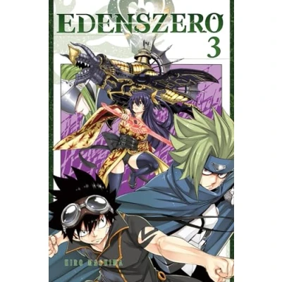 Abbildung von Edens Zero 3: Action, galaktische Abenteuer und eine blaue Katze Cooler Weltraum Epos vom Fairy Tail Zeichner!