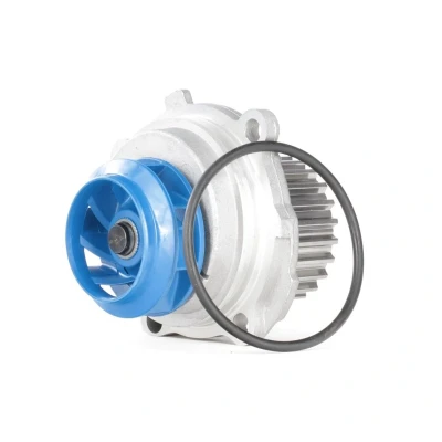 Abbildung von SKF VKPC 81220 Wasserpumpe 23 mit Dichtungen Kunststoff für Zahnriementrieb VOLKSWAGEN: Golf 6, 5, 4, AUDI: A3 Sportback, A4 B5 Avant