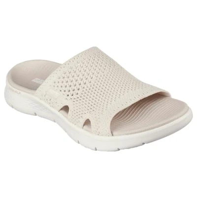 Abbildung von Skechers Damen Go Walk Flex Elation Schiebe Sandalen, Natürlich, 37 EU