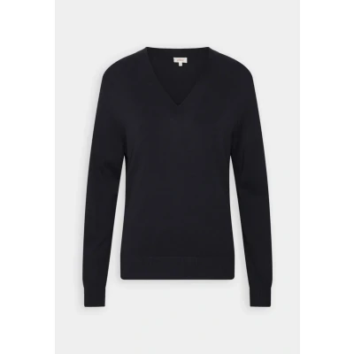 Abbildung von s.Oliver V NECK Strickpullover, Damen, Größe: 36, Dark blue