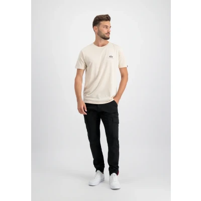 Abbildung von Alpha Industries Tshirt print, Herren, Größe: XXL, Jet stream white
