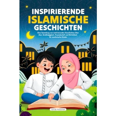 Abbildung von Inspirierende islamische Geschichten: Eine Sammlung von motivierenden Geschichten über Mut, Großzügigkeit, Freundschaft und Ehrlichkeit für muslimische Kinder (Ramadan Bücher Kinder)