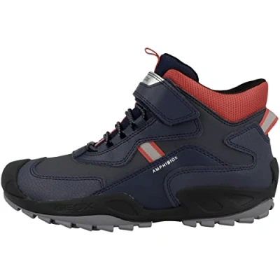 Abbildung von Geox Jungen J New Savage Boy B A Schuhe,24 EU,Navy Red