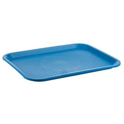 Abbildung von APS 539 Fast Food Tablett, bruchsicher, Made in Germany, 35 x 27 2 cm, blau