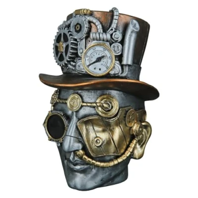 Abbildung von Casablanca Skulptur Steampunk Male Dekofigur Frau Woman Deko Wohnzimmer Höhe 20 cm