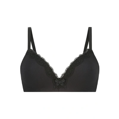 Abbildung von Hunkemöller LOLA Padded Nonwired BRA Triangel BH, Damen, Größe: 75B, Black