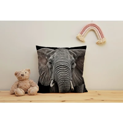 Abbildung von queence Dekokissen »Elefant«, Kissenhülle mit HD Premium Druck, geruchsneutral, 40x40cm