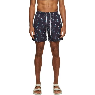 Abbildung von Urban Classics Pattern Badeshorts, Herren, Größe: Large, Surf aop