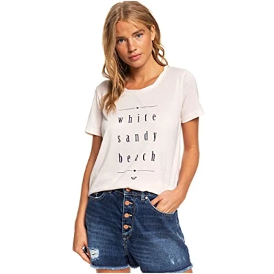 Abbildung von Roxy Chasing The Swell T Shirt für Frauen Rosa