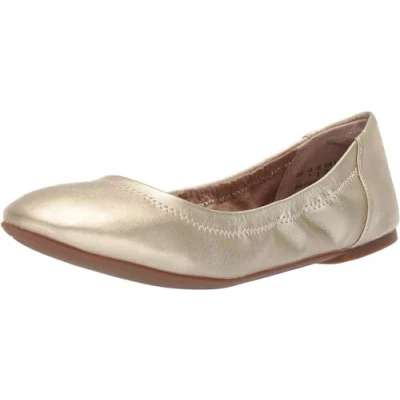 Abbildung von Amazon Essentials Damen Belice Ballerinas, Gold, 39.5 EU