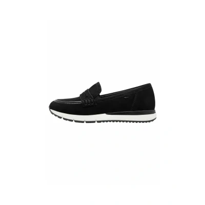 Abbildung von Tamaris Slipper, Damen, Größe: 38, Black suede Schuhe