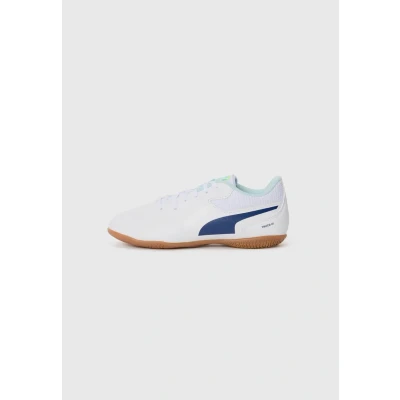 Abbildung von Puma Truco III Unisex Fußballschuh Halle für Kinder, Größe: 38, White/aqua fizzy light Schuhe