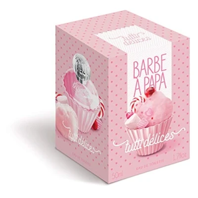 Abbildung von Duftwasser (Eau de toilette) für Damen TUTTI DELICES BARBE A PAPA 50 ml (1.7 fl.oz.) Ein süßer Duft von CORANIA