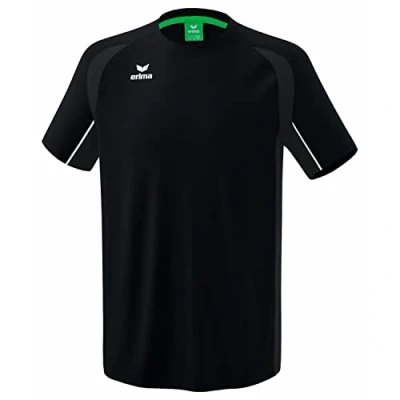 Abbildung von Erima Herren Liga Star Trainings T Shirt, schwarz/weiß, XXXL
