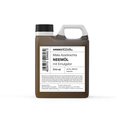 Abbildung von Neemöl mit Emulgator 5000ml fertig gemischt für sofortige Anwendung von wesentlich.