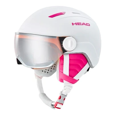 Abbildung von HEAD Unisex Jugend Maja Visor Skihelm, Weiß, XS S EU