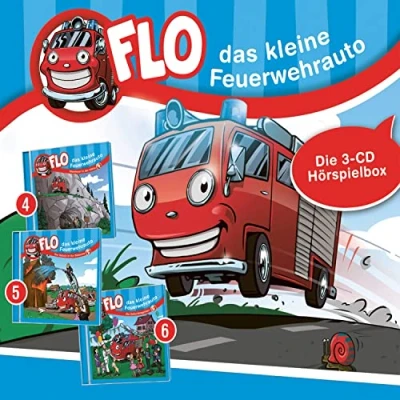 Abbildung von Flo,das Kleine Feuerwehrauto CD Box 2