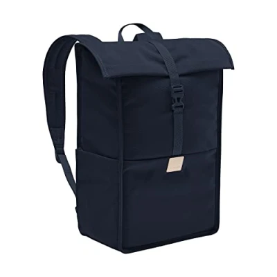 Abbildung von VAUDE City Rucksack Coreway 20l in Blau, wasserabweisender Damen &amp; Herren, leichter Daypack für Städtetrips mit Laptop Fach, Rolltop ideal den urbanen Alltag