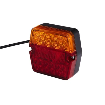 Abbildung von HELLA 2VA 357 023 021 Heckleuchte links, rechts rot/gelb schwarz VALUEFIT