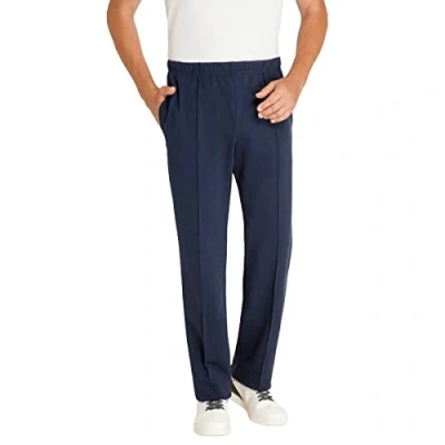 Abbildung von hajo Herren Freizeithose Kurhose mit abgesteppter Bügelfalte, Marine, Gr. 60/4XL