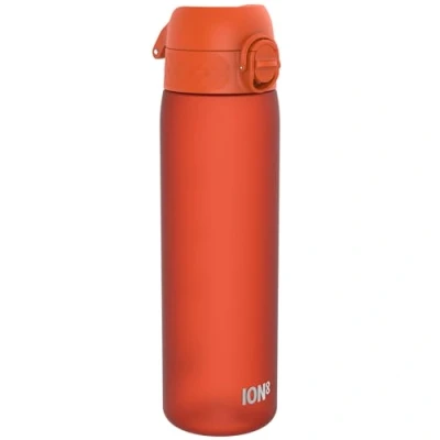 Abbildung von Ion8 Trinkflasche, 500 ml, Auslaufsicher, Einhandöffnung, Sichere Verriegelung, Spülmaschinenfest, BPA frei, Tragegriff, Klappdeckel, Leicht zu Reinigen, Klimaneutral, Kräftiges Orange