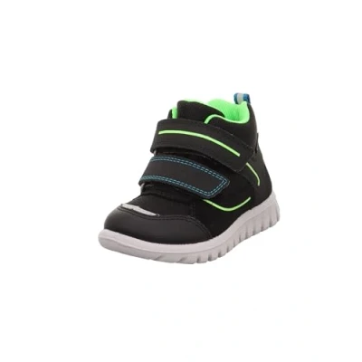 Abbildung von Superfit Jungen SPORT7 Mini leicht gefütterte Gore Tex Sneaker, SCHWARZ/HELLGRÜN 0010