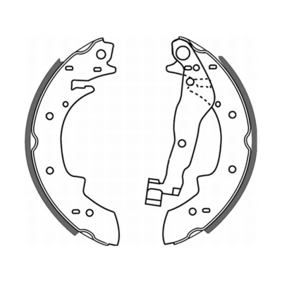 Abbildung von KRAFT 6022500 Bremsbacken 228,6 42,0 BMW: 3 Saloon