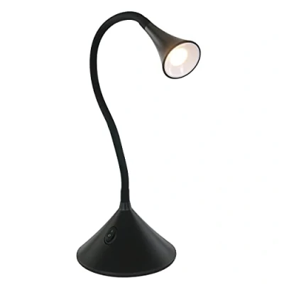 Abbildung von Reality Leuchten LED Tischleuchte und Wandleuchte Viper R52391102, Kunststoff schwarz, inkl. 3 Watt