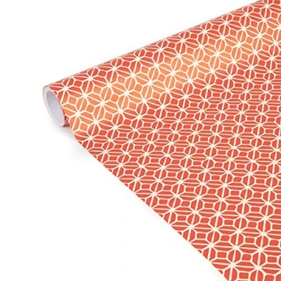 Abbildung von Clairefontaine 223863C Rolle Geschenkpapier Excellia Tiny Rolls, 5m x 35 cm, 80g, 1 Rolle, Viereck Rot